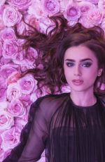 LILY COLLINS for Lancome New Miracle Secret Fragrance Campaign