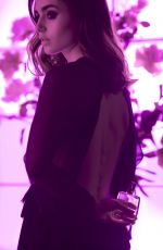 LILY COLLINS for Lancome New Miracle Secret Fragrance Campaign