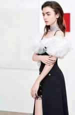 LILY COLLINS for Vogue Magazine, China 2017