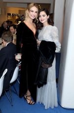 LILY JAMES at Edward Enninful Dinner Celebrating British Vogue