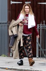 LILY JAMES Leaves Her Home in London 11/24/2017