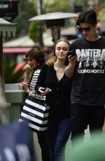 LILY-ROSE DEPP and Ash Stymest Out Shopping in Los Angeles 10/30/2017