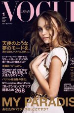 LILY-ROSE DEPP in Vogue Magazine, Japan January 2018