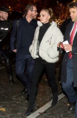 LILY-ROSE DEPP Leavines Cafe Restaurant Butik in Paris 11/22/2017