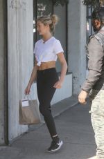 LINDSAY ARNOLD Arrives at a DWTS Rehersal in Los Angeles 11/15/2017