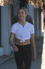 LINDSAY ARNOLD Arrives at a DWTS Rehersal in Los Angeles 11/15/2017