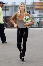 LINDSAY ARNOLD Heading to Dancing with the Stars Studios in Los Angeles 11/16/2017
