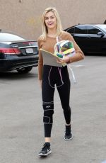 LINDSAY ARNOLD Heading to Dancing with the Stars Studios in Los Angeles 11/16/2017