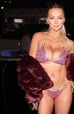 LINDSEY PELAS at Treats! Magazine 7th Annual Halloween Party in Los Angeles 10/31/2017