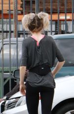 LINDSEY STRILING Arrives at a Dance Studio in Los Angeles 10/31/2017