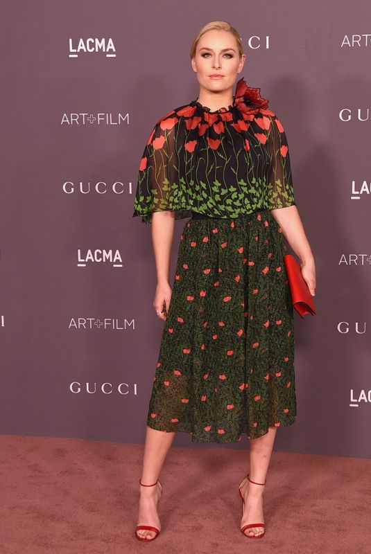 LINDSEY VONN at 2017 LACMA Art + Film Gala in Los Angeles 11/04/2017