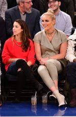 LINDSEY VONN at Houston Rockets vs New York Knicks Game in New York 11/01/2017