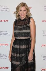 LISA FAULKNER at British Takeaway Awards 11/27/2017