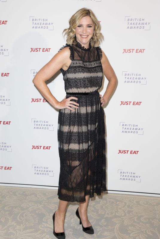 LISA FAULKNER at British Takeaway Awards 11/27/2017