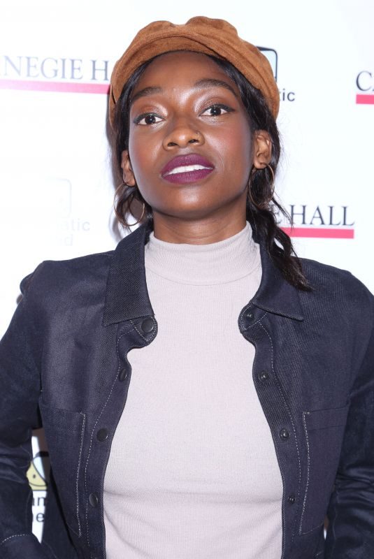 LITTLE SIMZ at The Children’s Monologues at Carnegie Hall in New York 11/13/2017