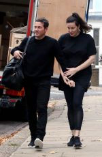 LIV TYLER and Dave Gardner Out in London 11/25/2017