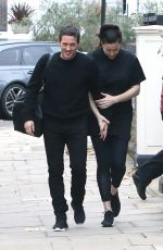 LIV TYLER and Dave Gardner Out in London 11/25/2017