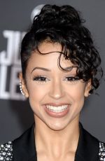 LIZA KOSHY at Justice League Premiere in Los Angeles 11/13/2017