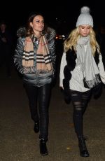 LOTTIE MOSS and EMILY BLACKWELL at Winter Wonderland at Hyde Park in London 11/16/2017