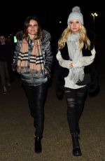LOTTIE MOSS and EMILY BLACKWELL at Winter Wonderland at Hyde Park in London 11/16/2017