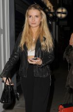 LOTTIE MOSS and NICOLA HUGHES at Kiru Restaurant in London 11/24/2017