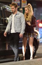 LOTTIE MOSS and Tom Dolemore Night Out in London 11/25/2017