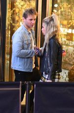 LOTTIE MOSS and Tom Dolemore Night Out in London 11/25/2017
