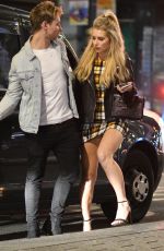 LOTTIE MOSS and Tom Dolemore Night Out in London 11/25/2017