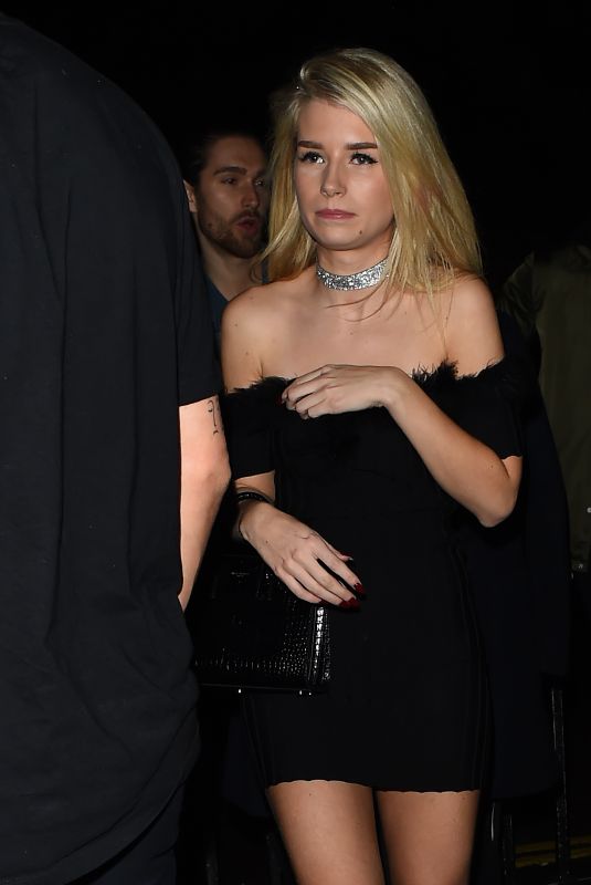 LOTTIE MOSS at Kensington Night Club in London 11/04/2017