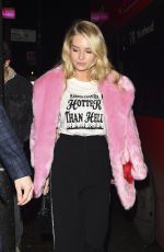 LOTTIE MOSS at MTV v Skinny Dip Launch Party in London 11/20/2017