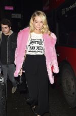 LOTTIE MOSS at MTV v Skinny Dip Launch Party in London 11/20/2017