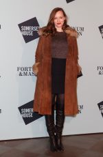 LOU HAYTER at Skate at Somerset House VIP Launch Party in London 11/14/2017