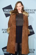 LOU HAYTER at Skate at Somerset House VIP Launch Party in London 11/14/2017