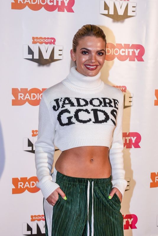 LOUISA JOHNSON at Radio City Christmas Live 2017 Gig in Liverpool 11/10/2017