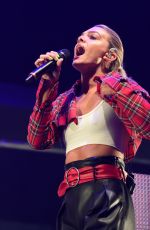 LOUISA JOHNSON at Radio City Christmas Live 2017 Gig in Liverpool 11/10/2017