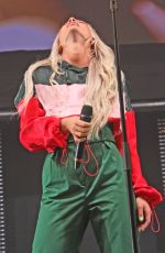 LOUISA JOHNSON Performs at Key 103 Live 2017 in Manchester 11/09/2017