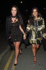 TULISA CONTOSTAVLOS and SEEMA MALHOTRA Night Out in Manchester 11/03/2017
