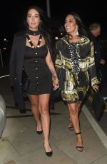 TULISA CONTOSTAVLOS and SEEMA MALHOTRA Night Out in Manchester 11/03/2017