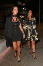 TULISA CONTOSTAVLOS and SEEMA MALHOTRA Night Out in Manchester 11/03/2017