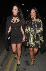 TULISA CONTOSTAVLOS and SEEMA MALHOTRA Night Out in Manchester 11/03/2017