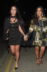 TULISA CONTOSTAVLOS and SEEMA MALHOTRA Night Out in Manchester 11/03/2017