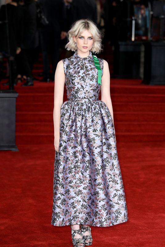LUCY BOYNTON at Murder on the Orient Express Premiere in London 11/02/2017