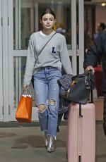 LUCY HALE at Vancouver International Airport 11/13/2017