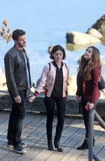 LUCY HALE on the Set of Life Sentence in Vancouver 11/01/2017