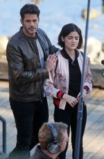 LUCY HALE on the Set of Life Sentence in Vancouver 11/01/2017