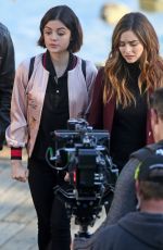 LUCY HALE on the Set of Life Sentence in Vancouver 11/01/2017