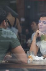 LUCY MECKLENBURGH and Ryan Thomas Out for Lunch in Melbourne 11/24/2017
