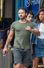 LUCY MECKLENBURGH and Ryan Thomas Out for Lunch in Melbourne 11/24/2017