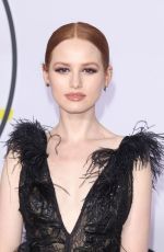 MADELAINE PETSCH at American Music Awards 2017 at Microsoft Theater in Los Angeles 11/19/2017