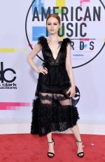 MADELAINE PETSCH at American Music Awards 2017 at Microsoft Theater in Los Angeles 11/19/2017